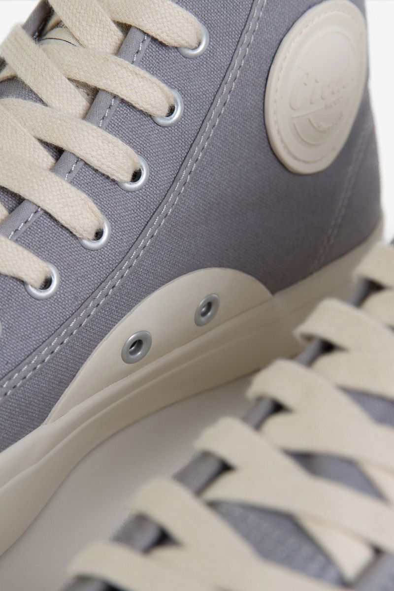 Okayama Canvas High-top Vulcanized Shoes-2