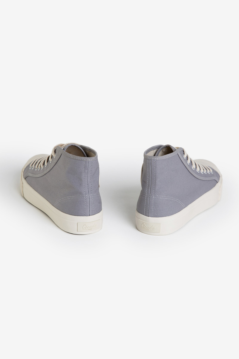 Okayama Canvas High-top Vulcanized Shoes-5