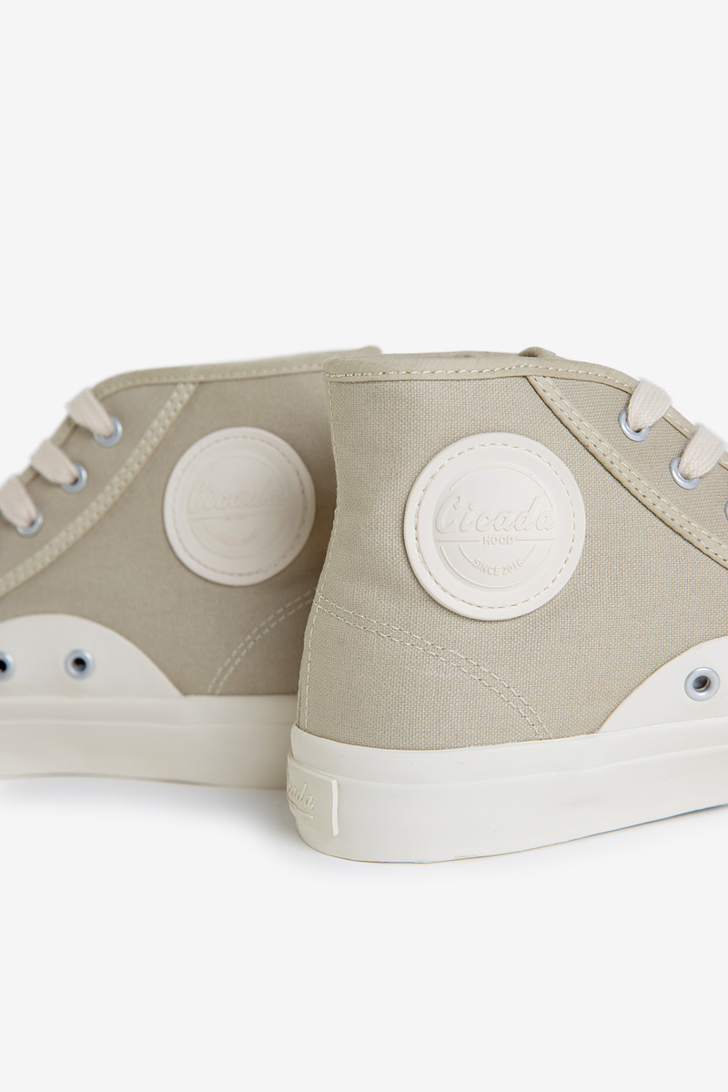 Okayama Canvas High-top Vulcanized Shoes-2