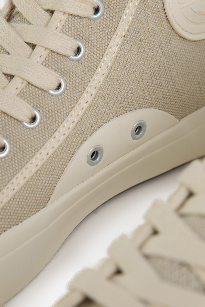 Okayama Canvas High-top Vulcanized Shoes-3