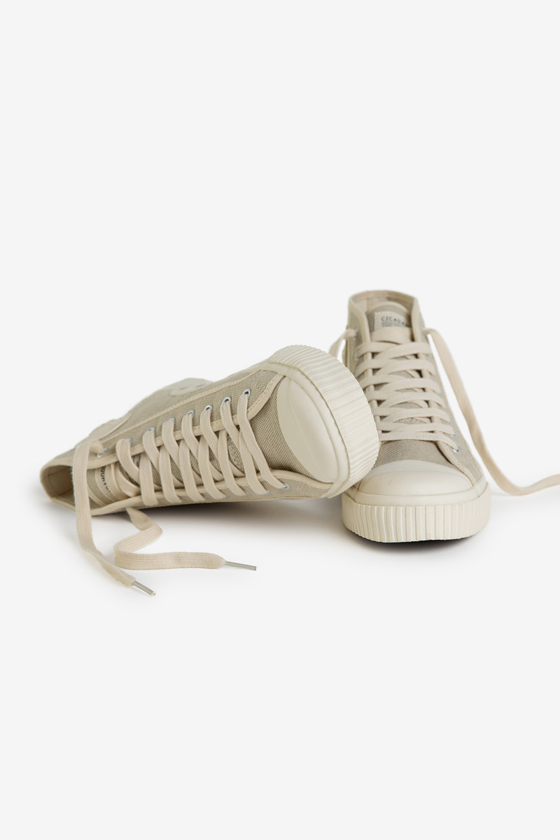 Okayama Canvas High-top Vulcanized Shoes-4