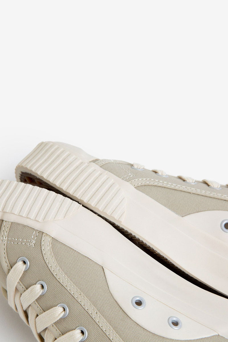 Okayama Canvas Low-top Vuleanized Shoes-2