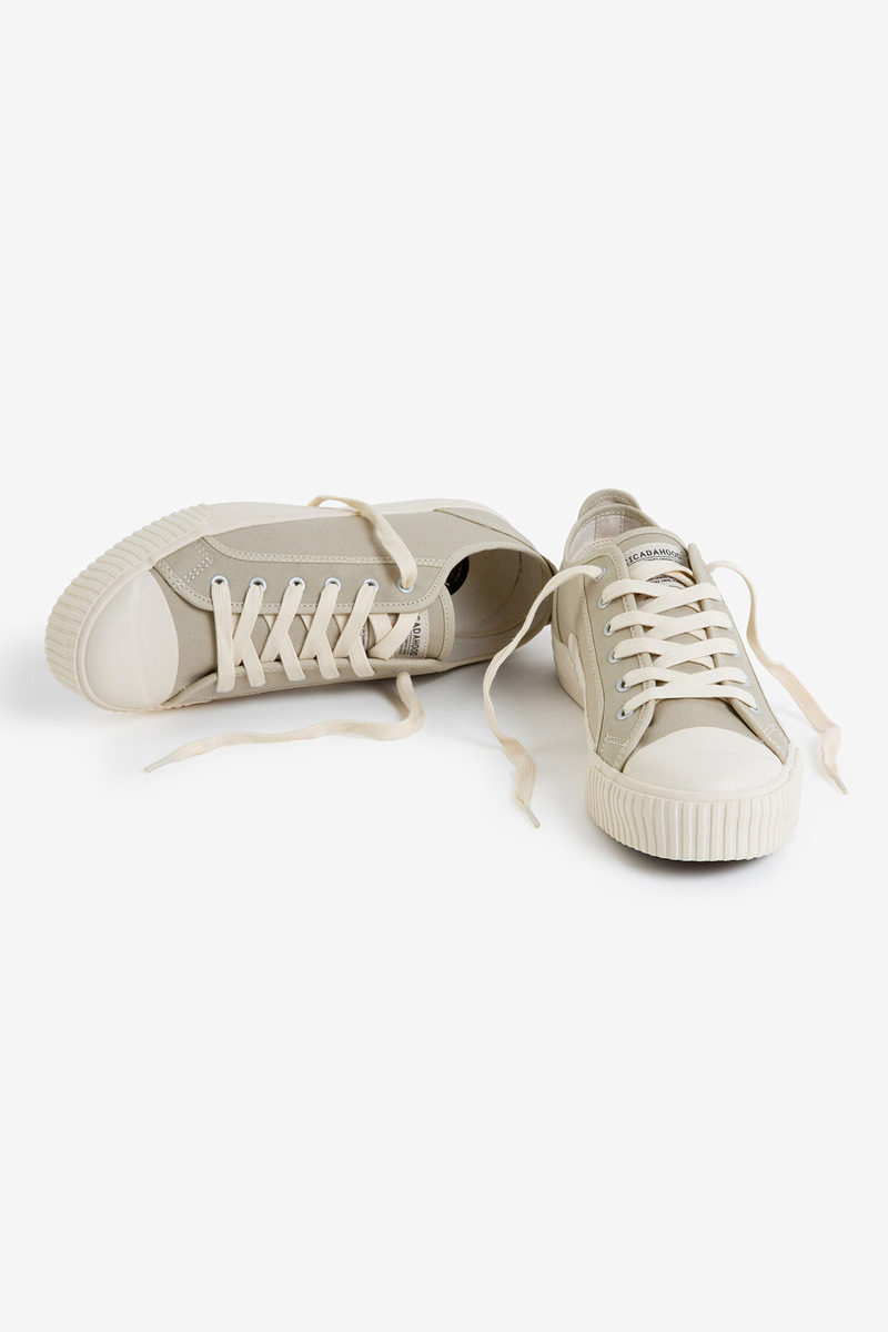 Okayama Canvas Low-top Vuleanized Shoes-5