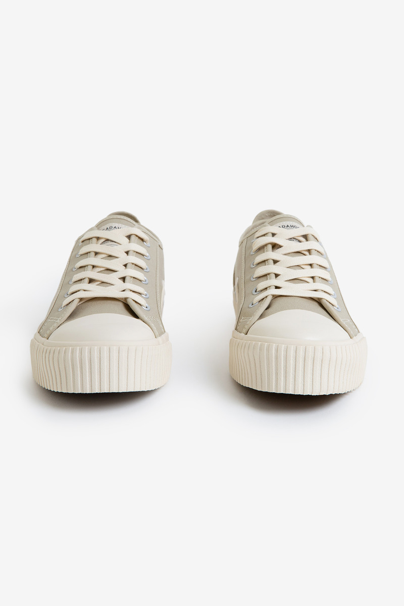 Okayama Canvas Low-top Vuleanized Shoes-4