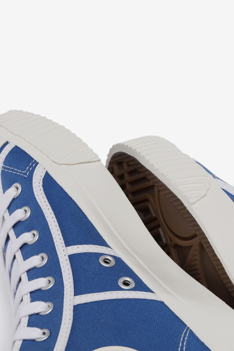 Okayama Canvas High-top Vuleanized Shoes-2