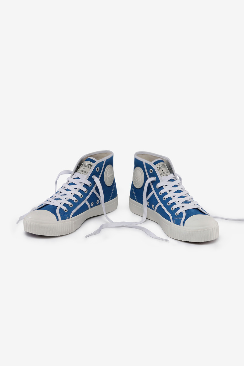 Okayama Canvas High-top Vuleanized Shoes-5