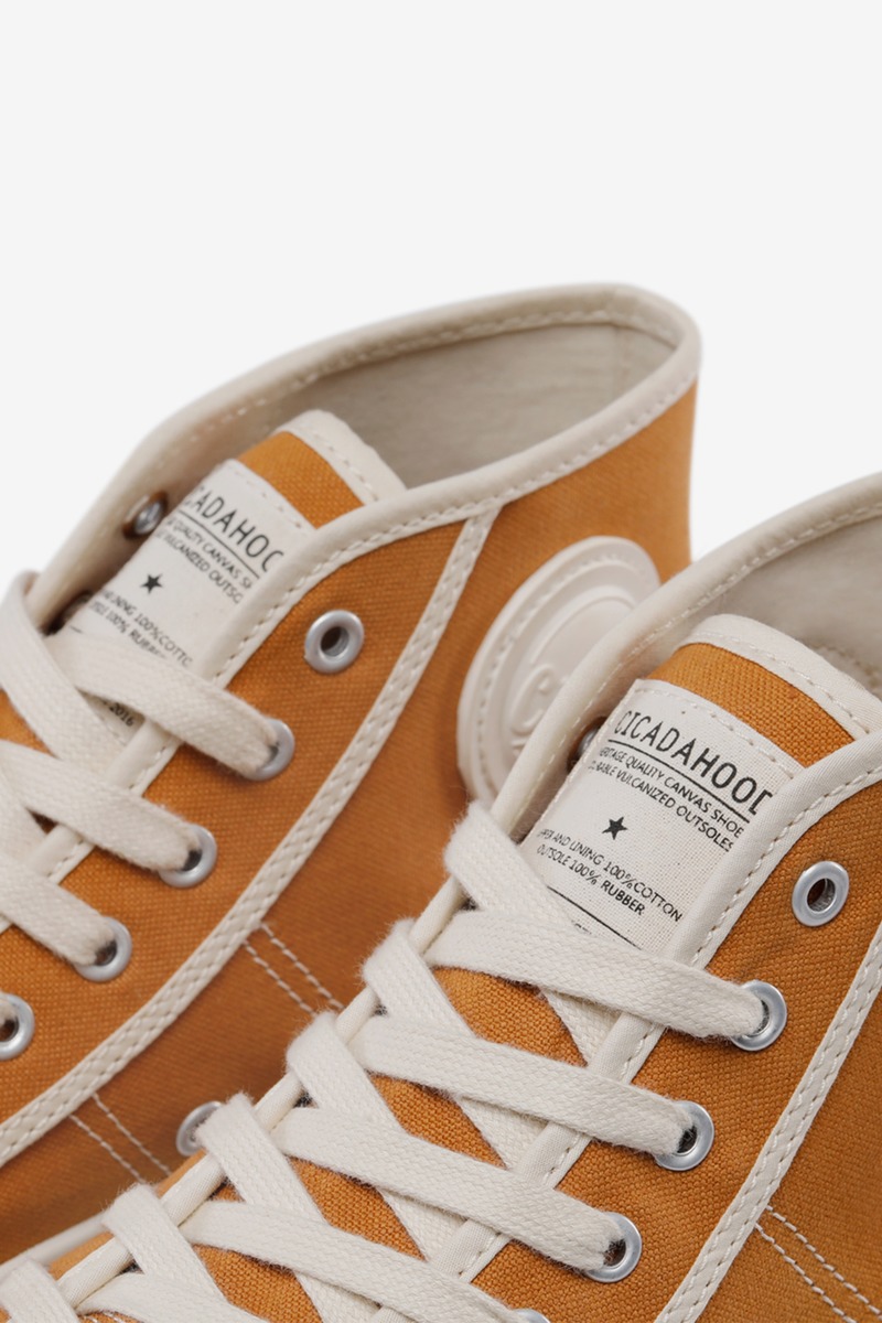 Okayama Canvas High-top Vuleanized Shoes-3