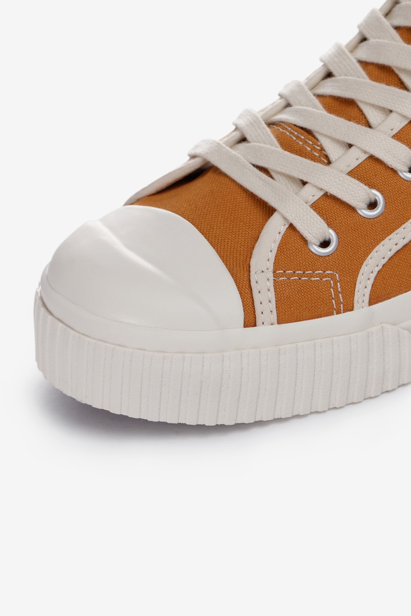 Okayama Canvas High-top Vuleanized Shoes-2