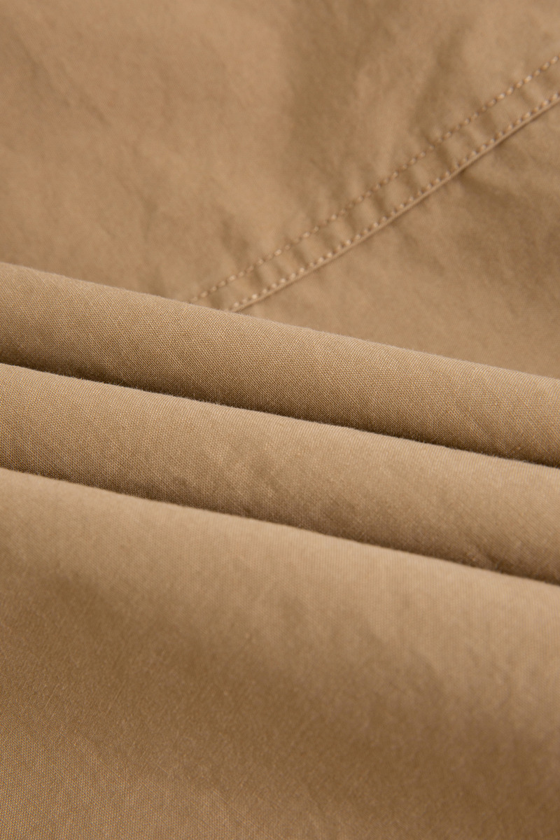 French Slant Pocket Shirt Jacket-2