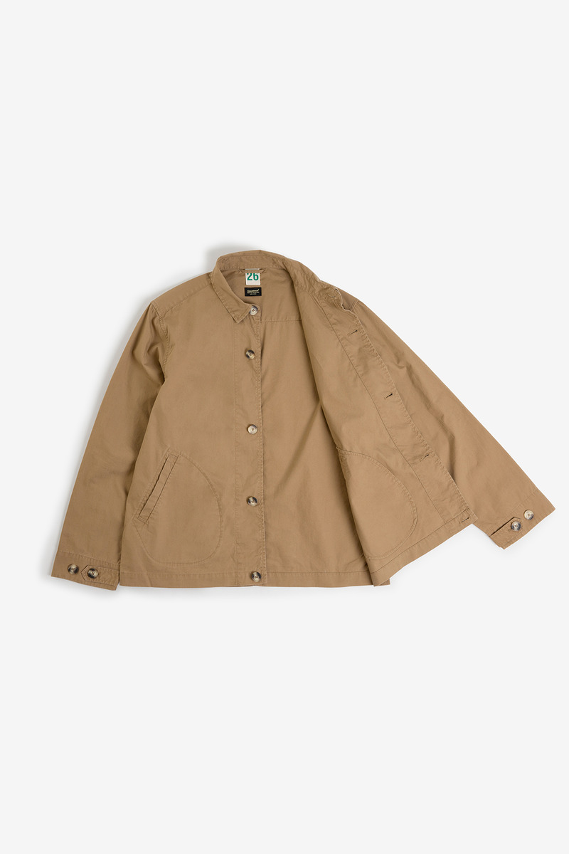 French Slant Pocket Shirt Jacket-4