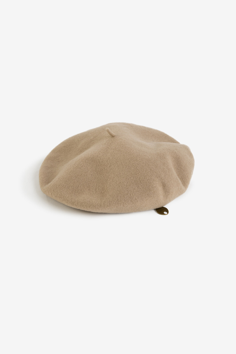 British pure wool felt beret-4