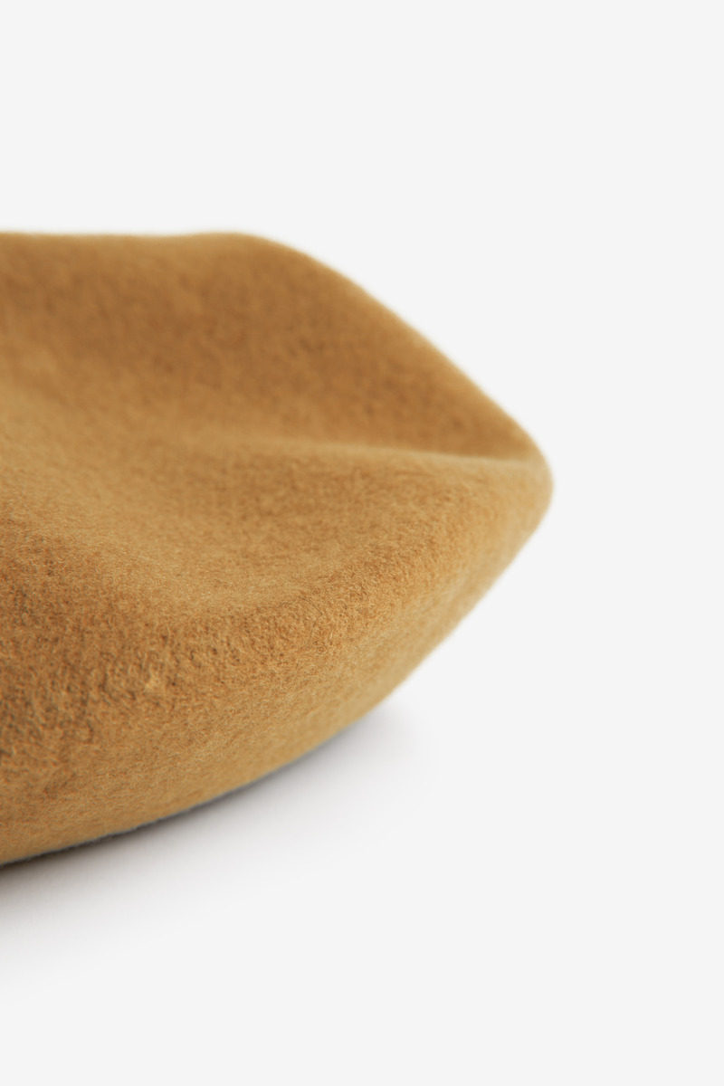 British pure wool felt beret-2