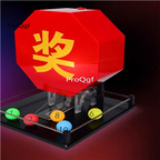 139usd Ngryise 1 Set 39*35*32cm lottery machine chinese love