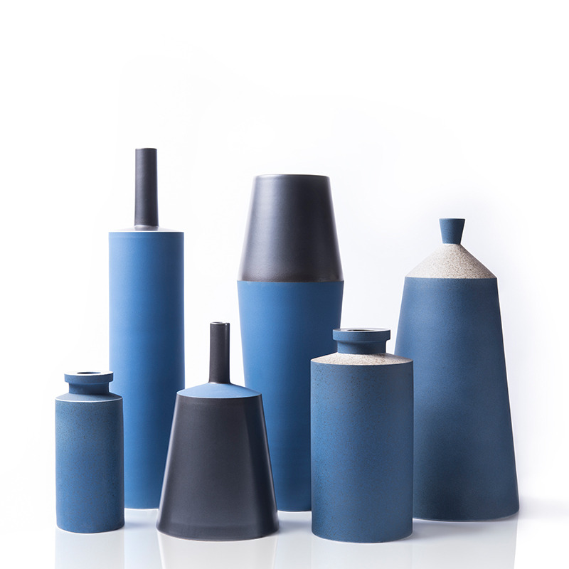 花器系列-A8  宇宙蓝 魅力黑