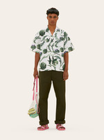 廓形立领双排扣风衣