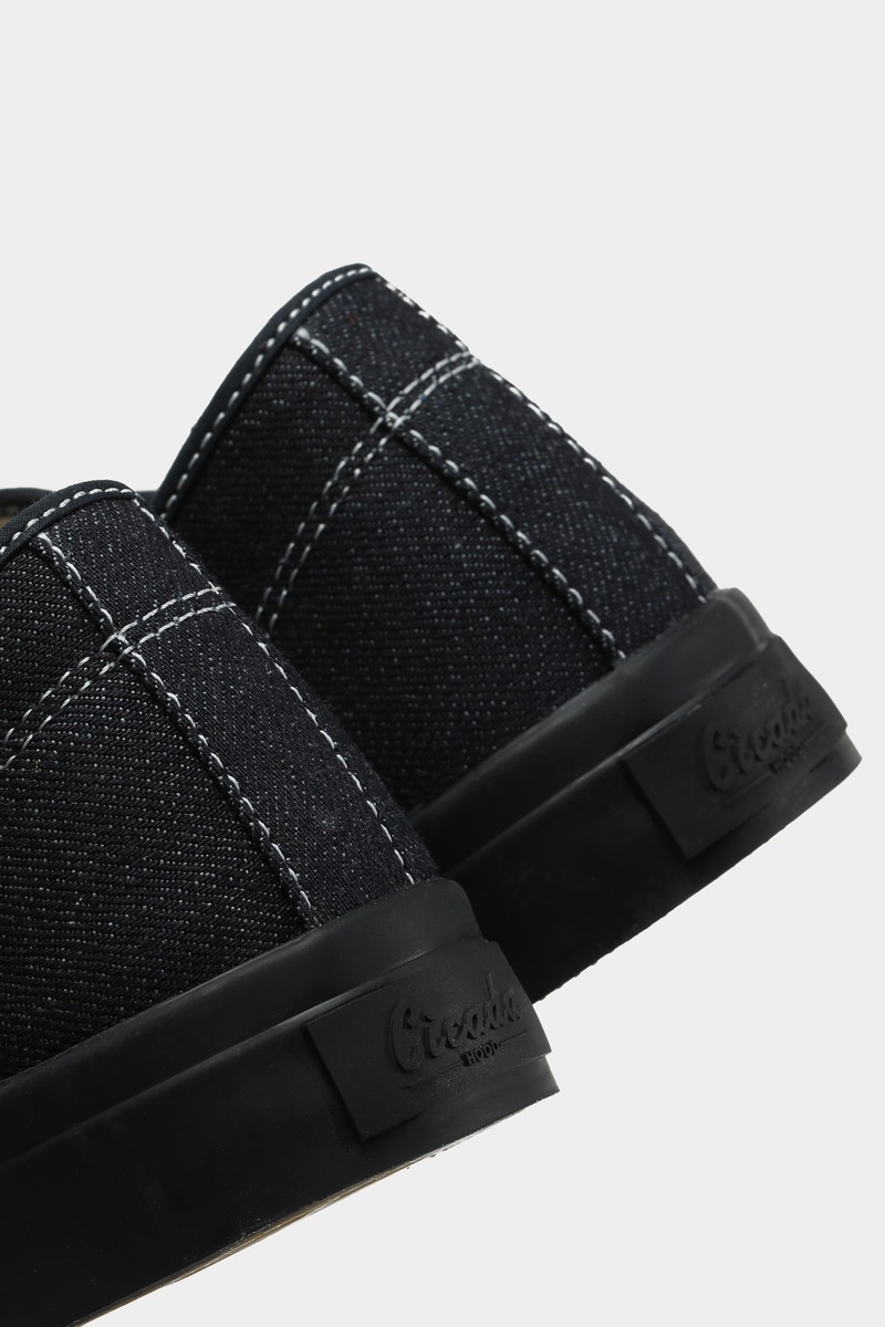 Okayama Kojima Denim Canvas Vulcanized Shoes-5