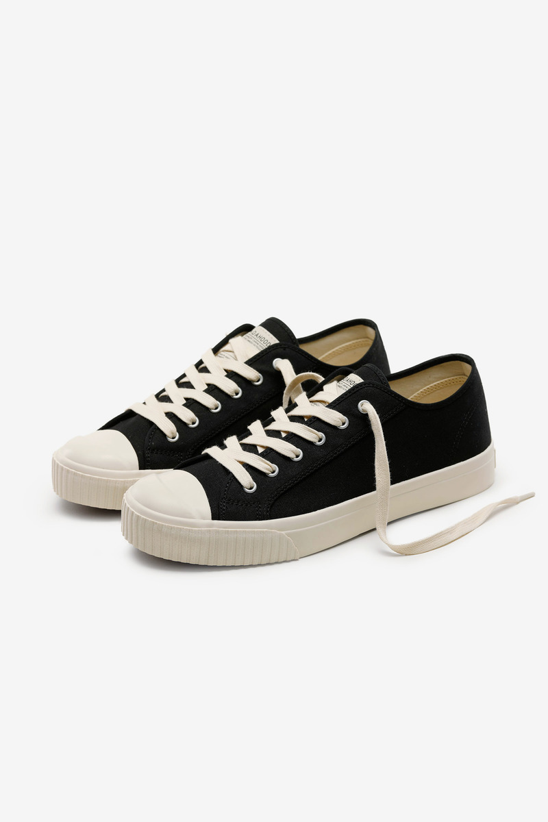 Okayama Canvas Low-top Vuleanized Shoes-5
