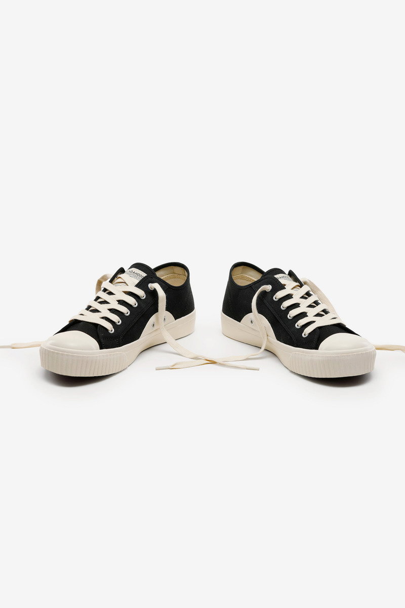 Okayama Canvas Low-top Vuleanized Shoes-4