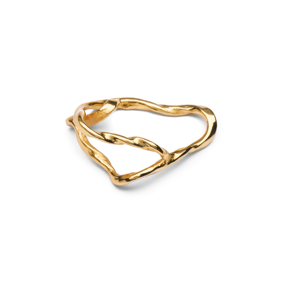 原创随形浪花戒指-4