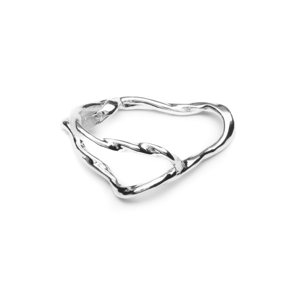 原创随形浪花戒指-3