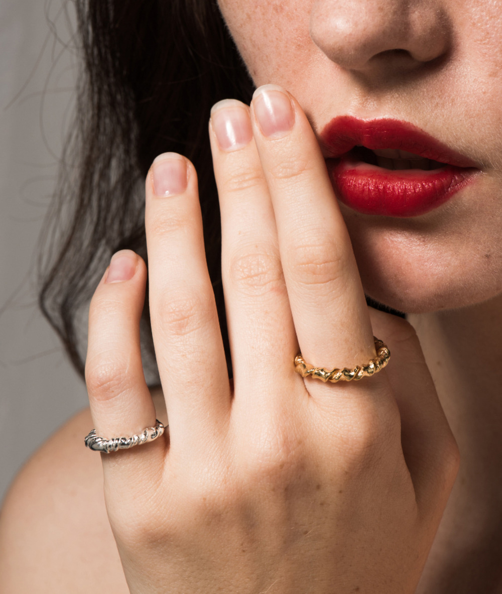 原创随形扭纹戒指-2