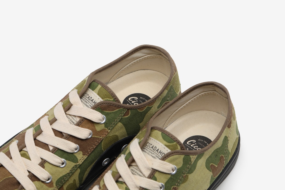 Okayama Canvas Low-top Vuleanized Shoes-2