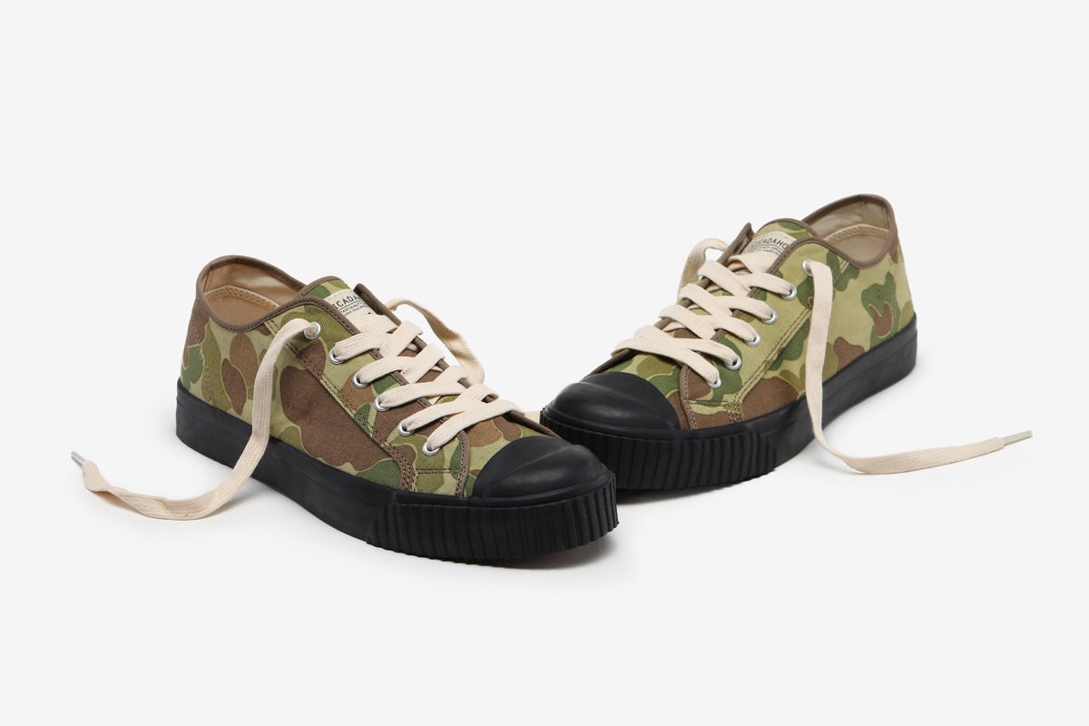 Okayama Canvas Low-top Vuleanized Shoes-4