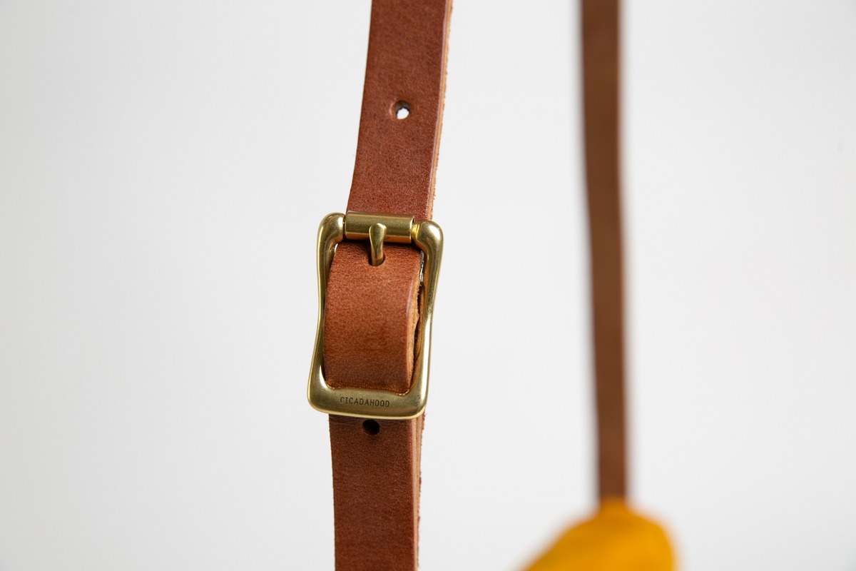 Handcrafted leather canvas saddlebag-2