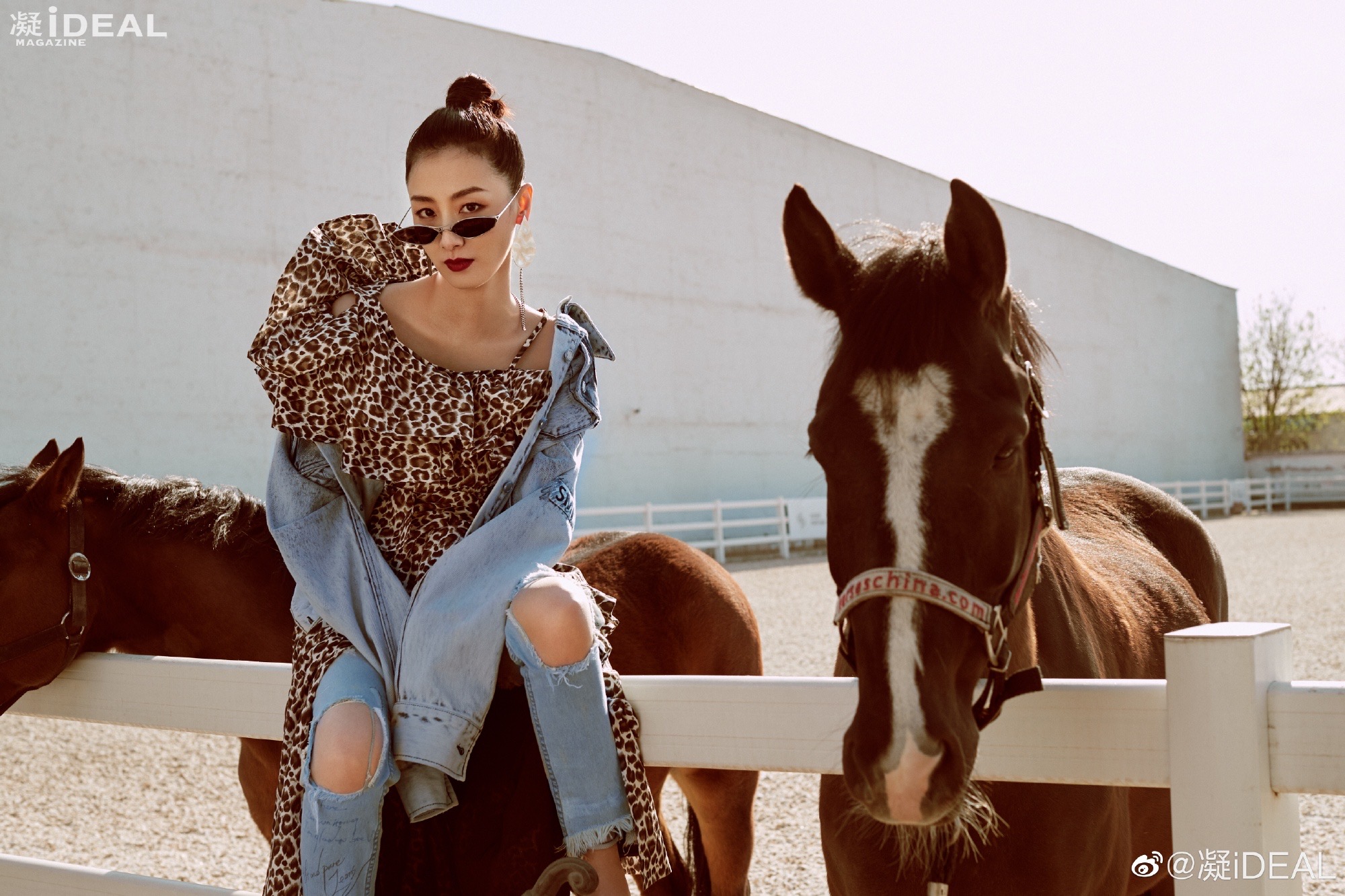 叶青Julia in RENONER x Justine Clenquet