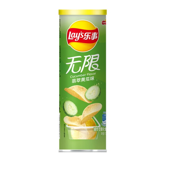 乐事薯片翡翠黄瓜味104g