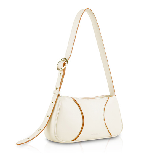 Ace 网球单肩包 - 奶油色