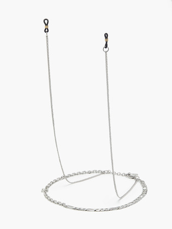 R CHAIN 时尚金属珍珠项链式眼镜链 男女通用中性 RENONER-4