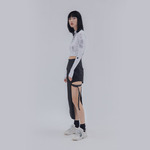 FLOAT 2020SS 立领短装打底衫长袖套指T恤