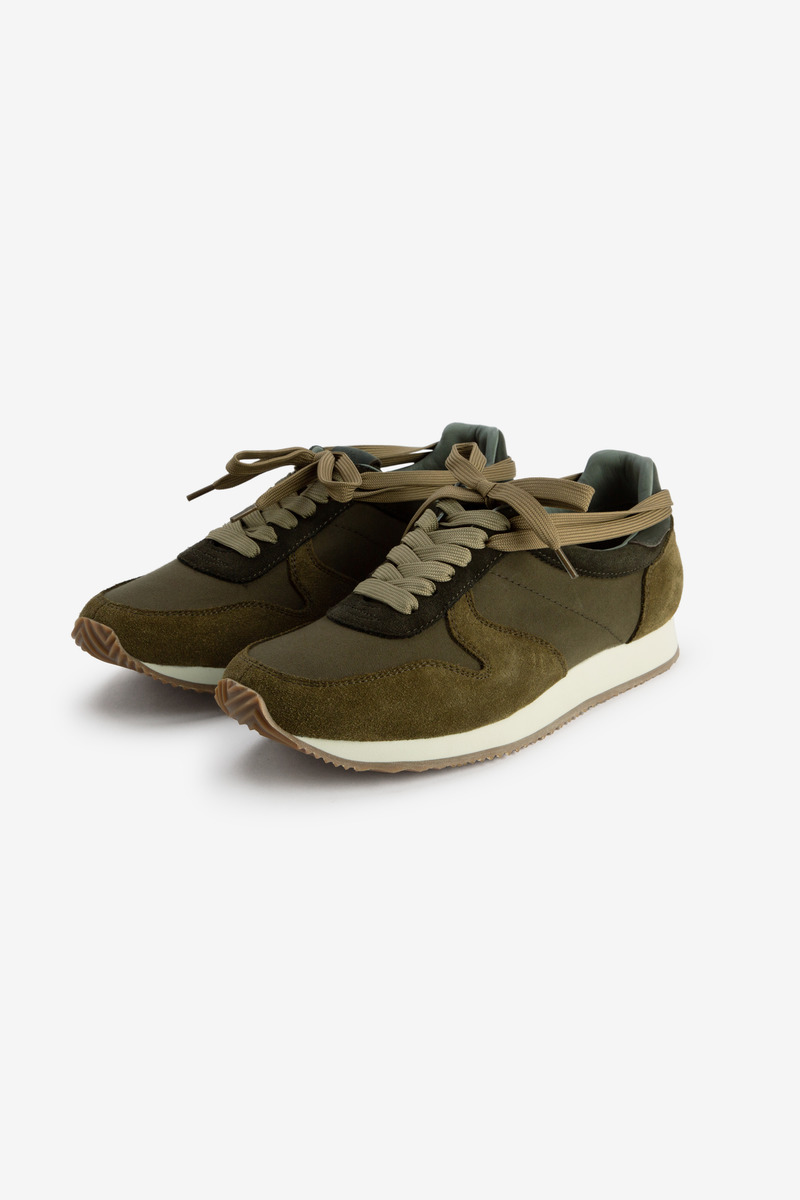 Okayama Waxed Canvas Heritage Marathon Shoes