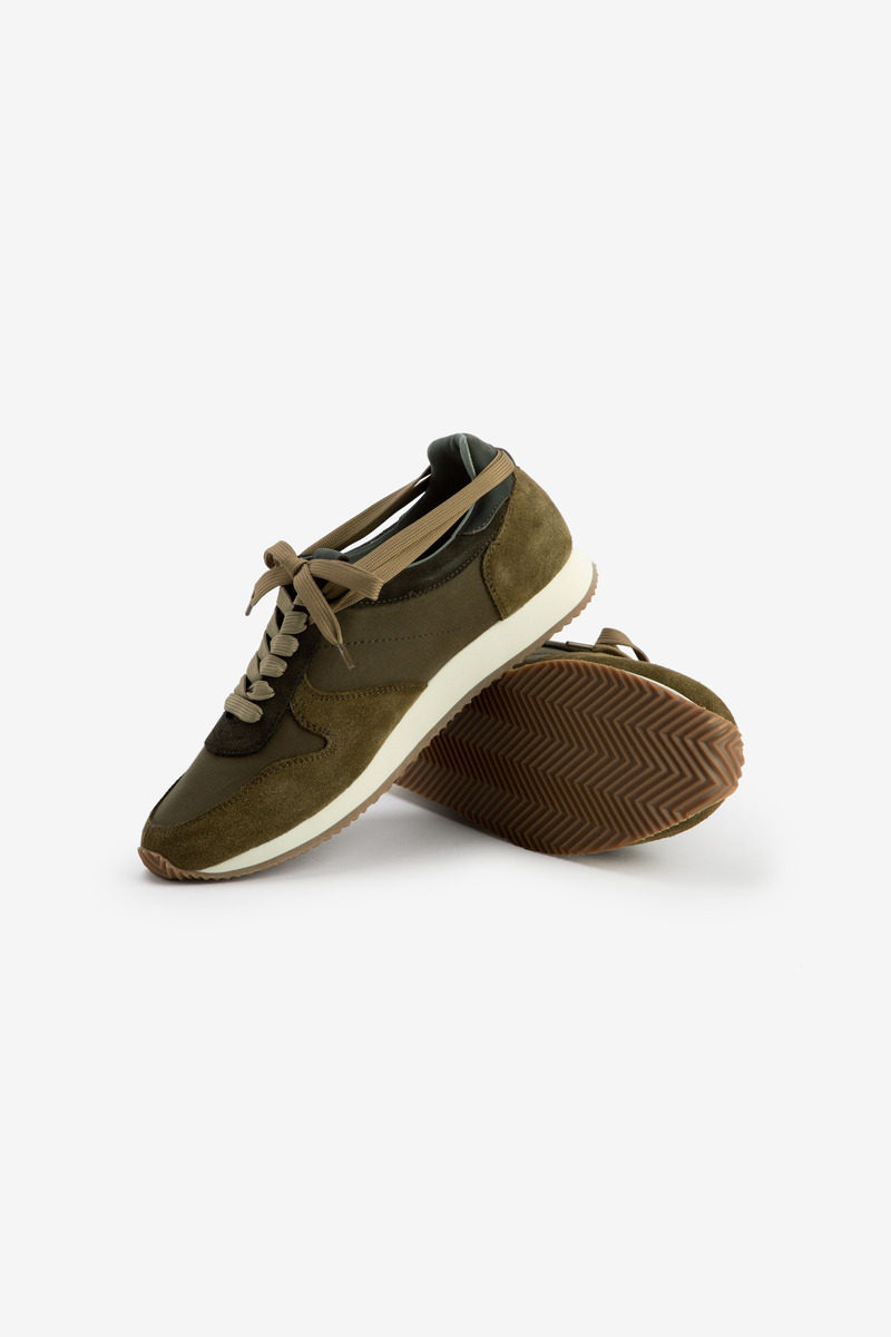 Okayama Waxed Canvas Heritage Marathon Shoes-5