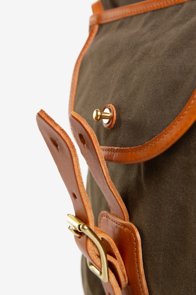 Okayama waterproof oil wax canvas camera bag-2