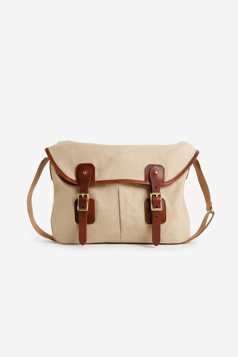 Okayama waterproof oil wax canvas camera bag-5