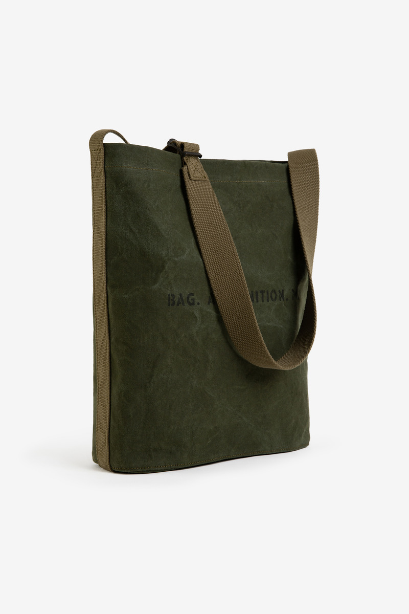 U.S M-1 0kayama Waxed Canvas bag-5