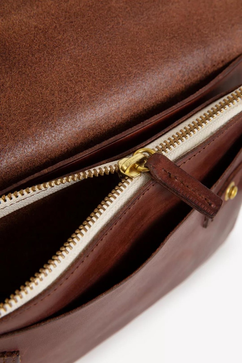 BROODX CICADA Italian 0il Leather Bnvelope Bag-3