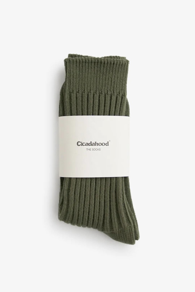 Military Ribbed Knit Socks-3