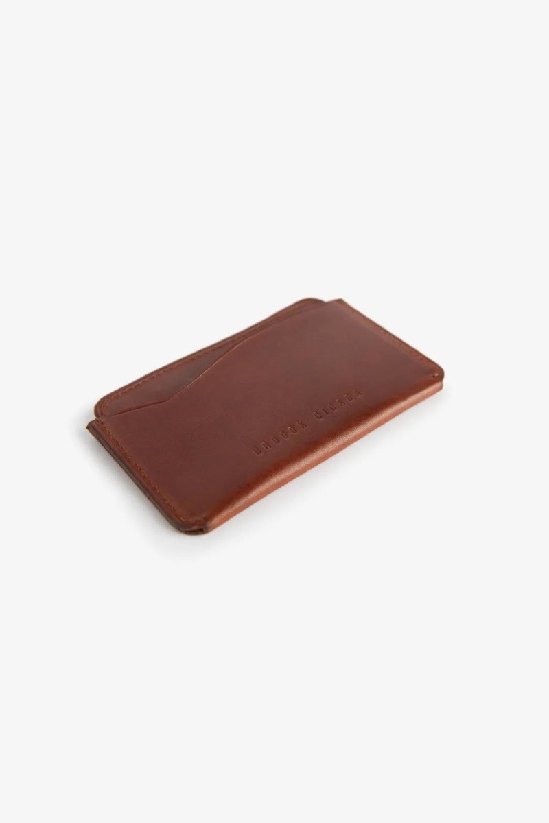 Italian leather Minimalist Card Holder-2