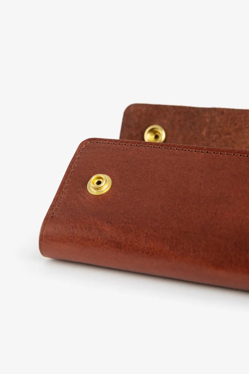 Italian Waxed Leather Key Case-4