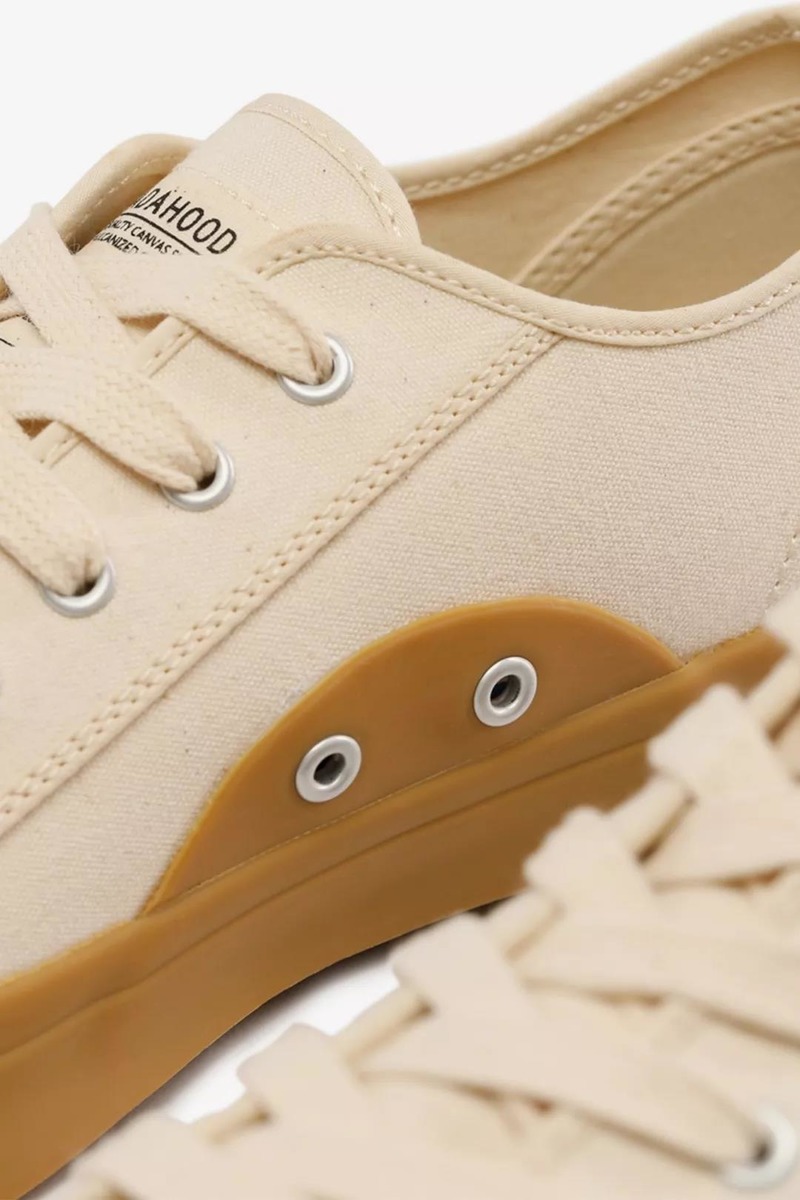 Okayama Canvas Low-top Vuleanized Shoes-2
