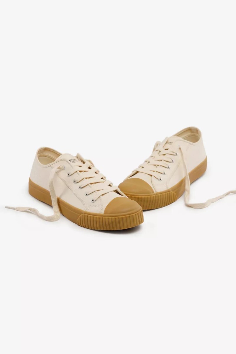 Okayama Canvas Low-top Vuleanized Shoes-5