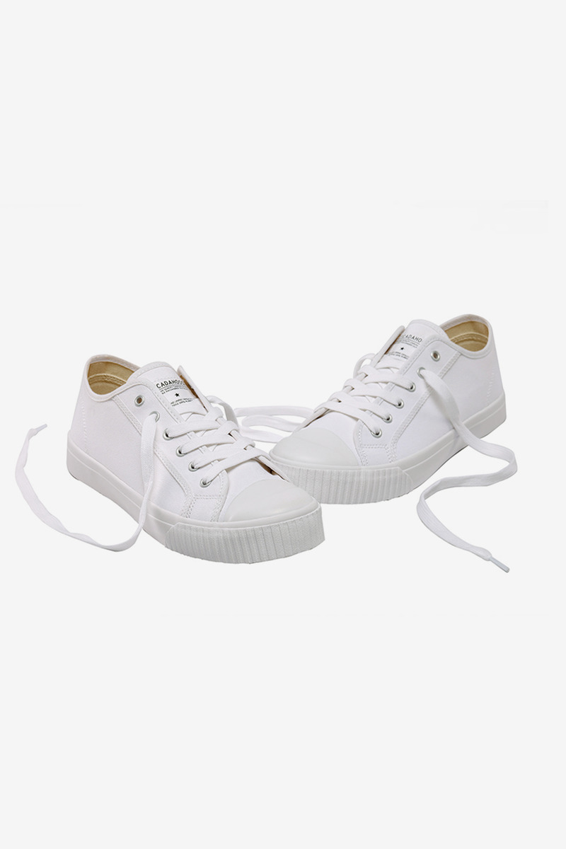 Okayama Canvas Low-top Vuleanized Shoes-3