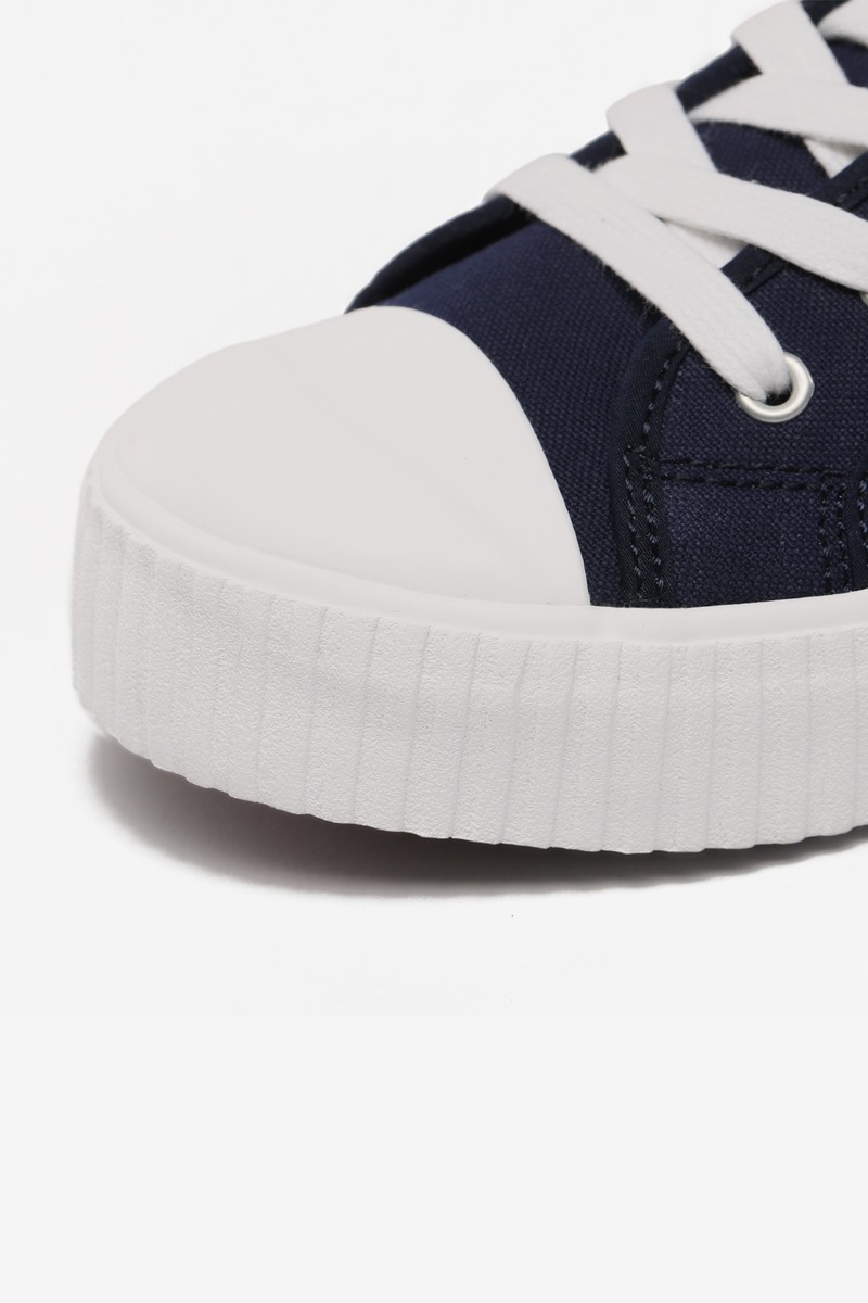 Okayama Canvas Low-top Vuleanized Shoes-3