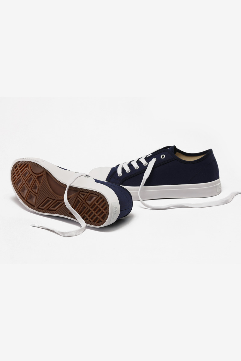 Okayama Canvas Low-top Vuleanized Shoes-4