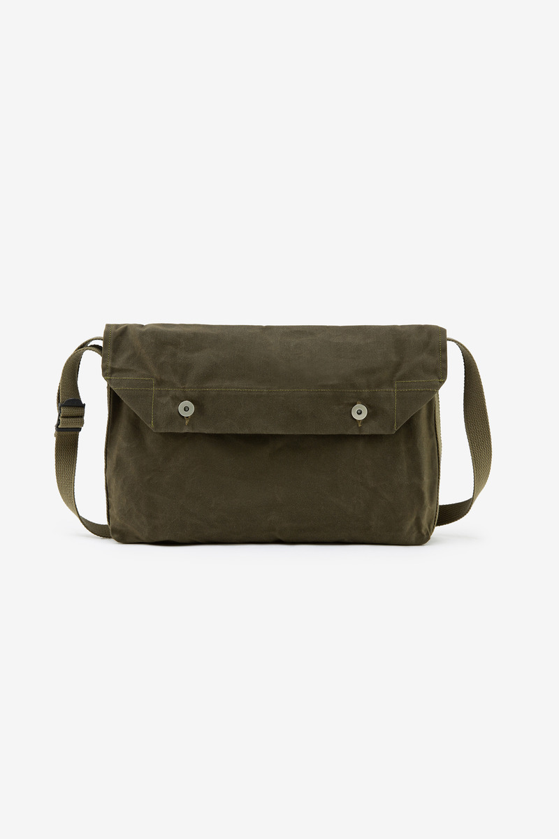 Okayama waxed canvas French Military M-38 Bag