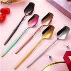 15usd Prodgf 5Pcs A Set ins series rose shape spoon