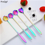15usd Prodgf 5Pcs A Set japanese sakuraa shape spoon